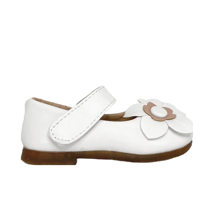 Елегантни обувки за момиче бели Eloise, Бял