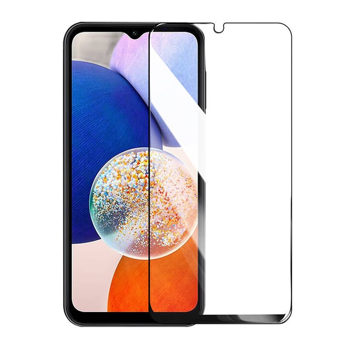 Telefon védőfólia, Baseus, Üveg, Samsung Galaxy A13 kompatibilis, Átlátszó