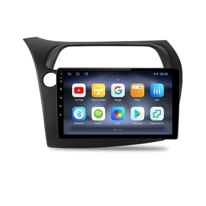 Mp5 плейър за Honda Civic PX9 1GB 16GB 2Din Wifi 4x60 черен