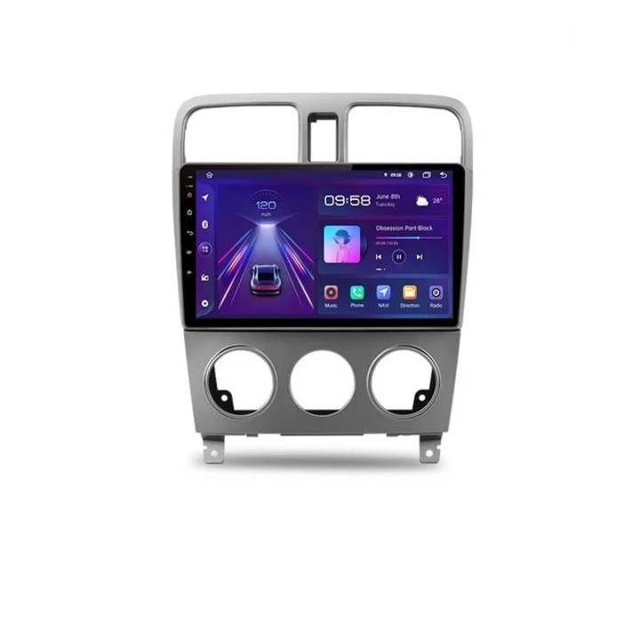 Mp5 плейър за Subaru Forester SG V1 Plus 2GB 32GB 2Din Wifi 4x60 черен