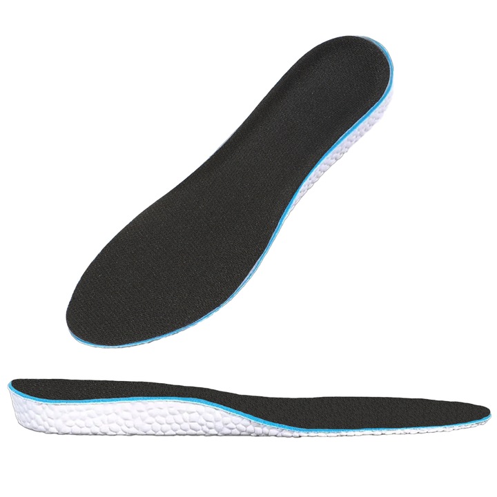 Ортопедични стелки, zenifique, полимер, височина на тока 2 см, регулируеми, черни, номер 37-38, 2 бр