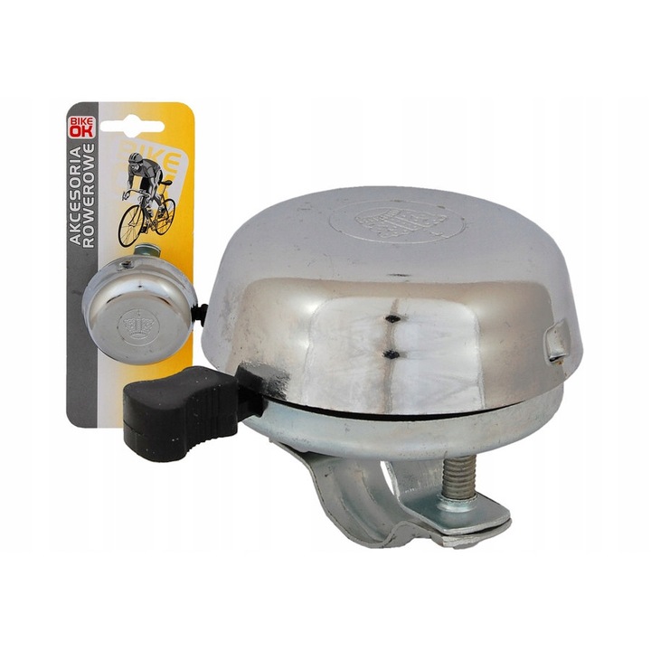 Звънец за велосипед Profast, Стомана, Сребрист