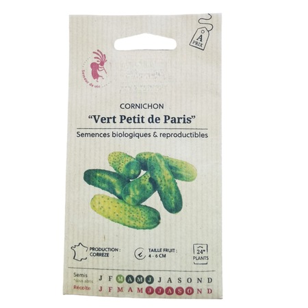 Semi Di Cetriolo Petit De Paris Biologici Germisem - Confezione Da 2g | Per Orto E Giardino - Foto 8