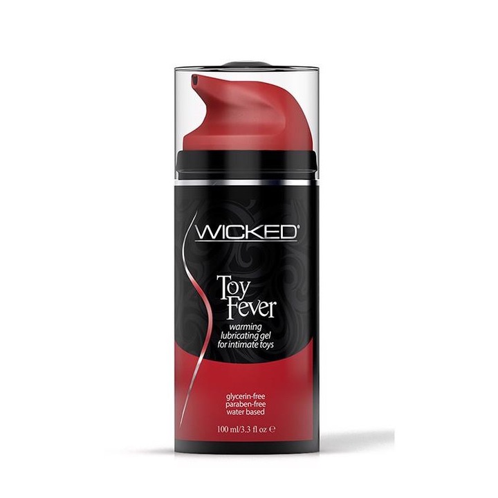 Síkosító Wicked Sensual Care Toy Fever, melegítő hatású, aloe, 100 ml