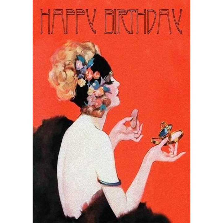 Felicitare, Madame Treacle, Hartie, Multicolor