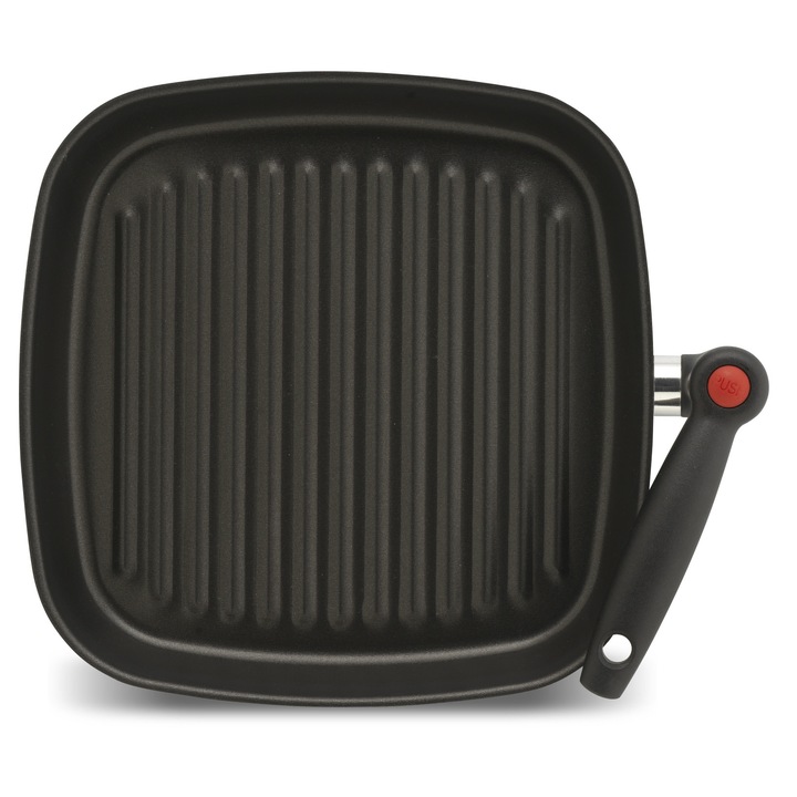 Tigaie Grill cu maner reclinabil, 28x28 cm (P1430) 8032771924041
