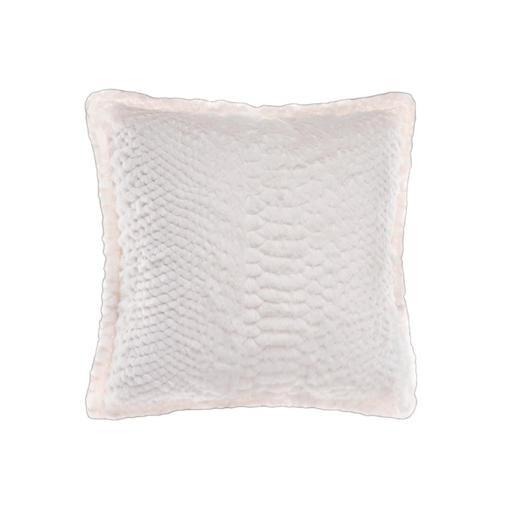 Fata de perna, Silk Fashion, Blana, 45cm, Alb