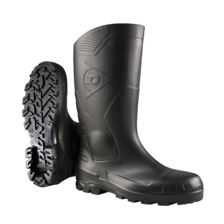 Cizme de protectie din PVC DUNLOP® DEVON (S5 SRA) Negru 44