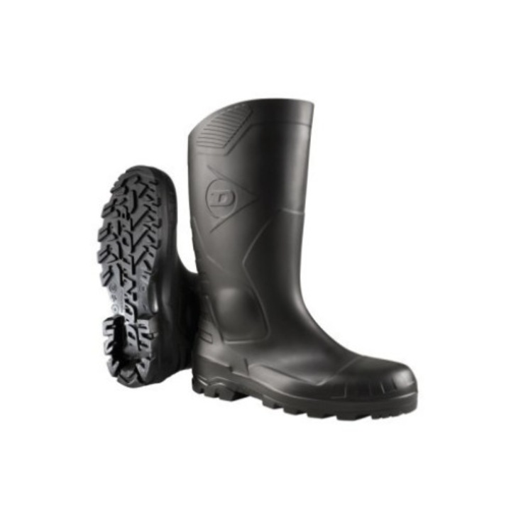 PVC védőcsizma DUNLOP® DEVON (S5 SRA) Fekete 47