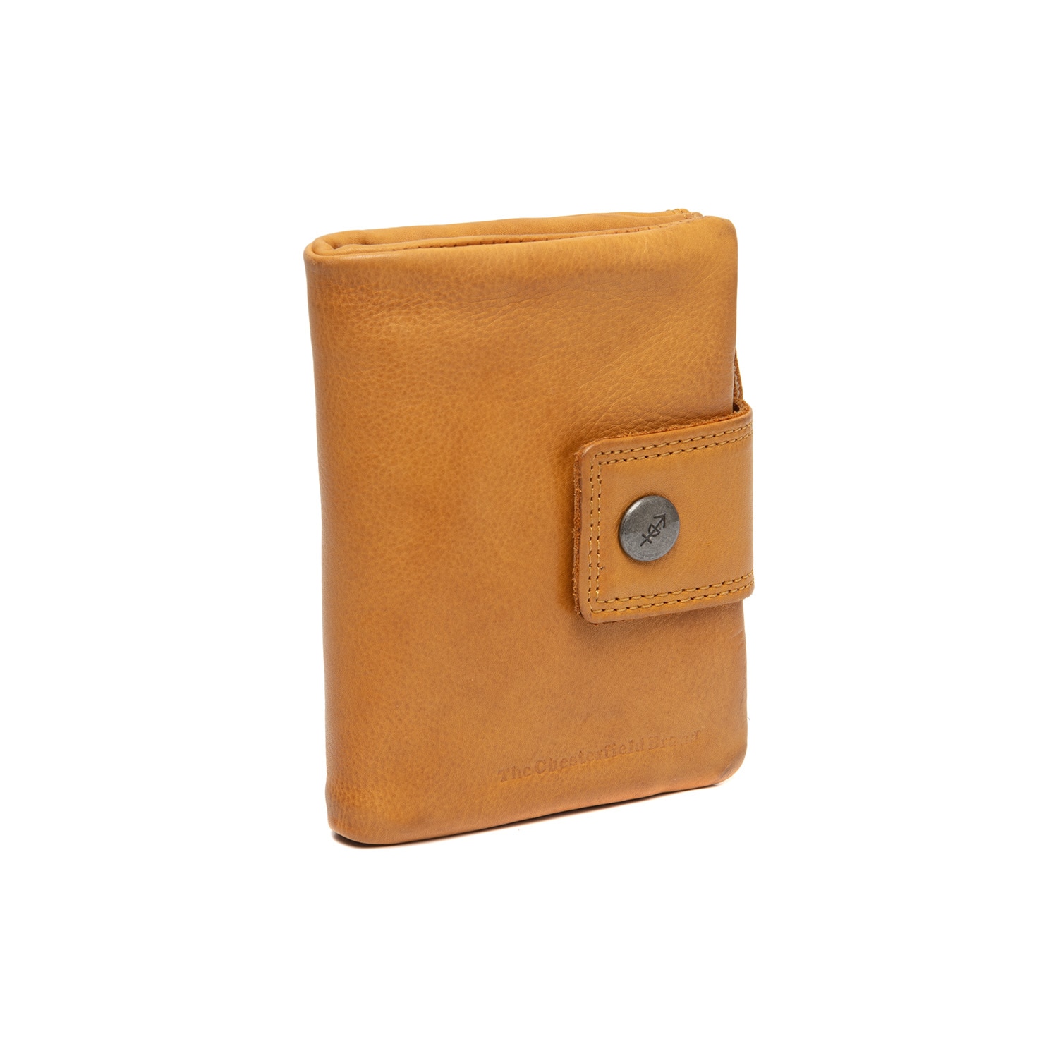 Portafoglio The Chesterfield Brand Mavona | Pelle Di Mucca 100% | Con Portacarte Rimovibile | Protezione RFID | Nero 9,5x12,5 Cm