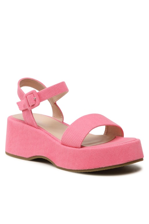 Sandale dama, DeeZee, 302867059, Roz, Textil, 40 EU