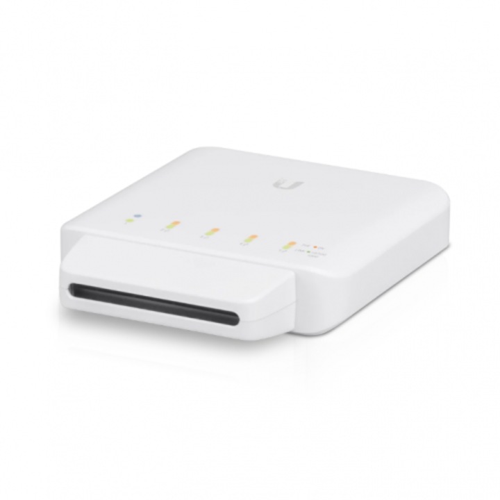 Превключвател ubiquiti unifi usw-flex 5 порт 10/100/1000 mbps