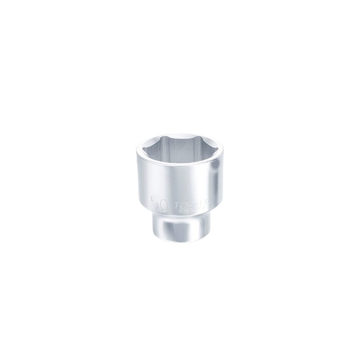 Cheie tubulara Toptul, prindere patrat 3/4 inch, profil hexagonal, deschidere cheie 36 mm, lungime 58 mm, crom vanadiu