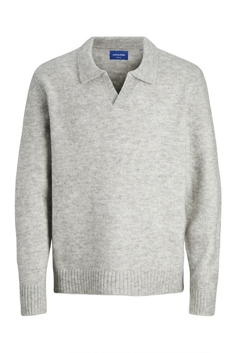 Мъжки пуловер Light Grey PREMIUM, Light grey, Jack&Jones, размер L-XL