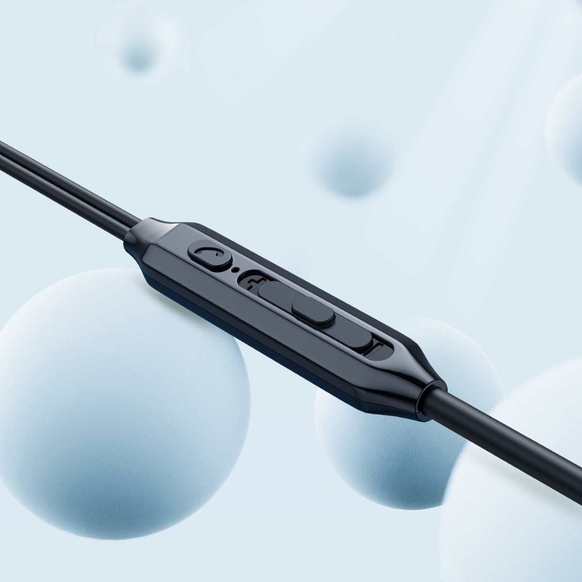 Casti cu Fir Type-C, In-Ear, 1.2m - JoyRoom (JR-EC06) - Dark Gray