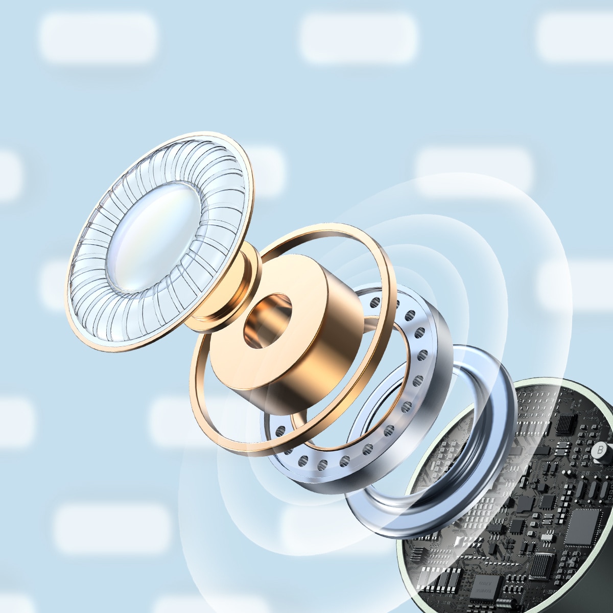 Casti cu Fir Type-C, In-Ear, 1.2m - JoyRoom (JR-EC06) - Dark Gray