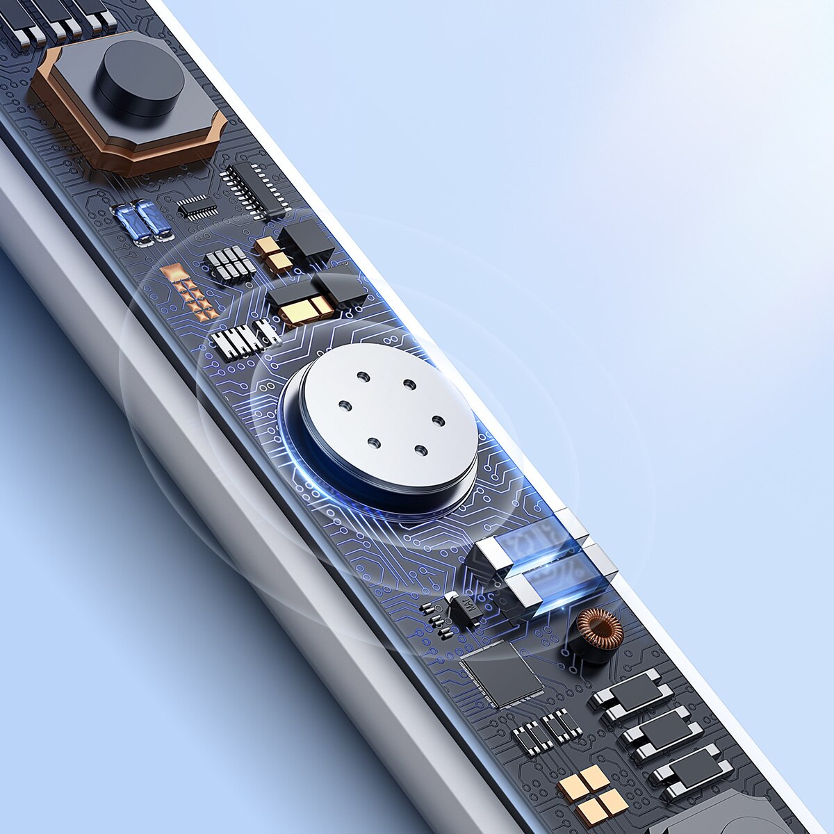 Casti cu fir JR-EC05, Joyroom, Polimer, USB-C, Alb