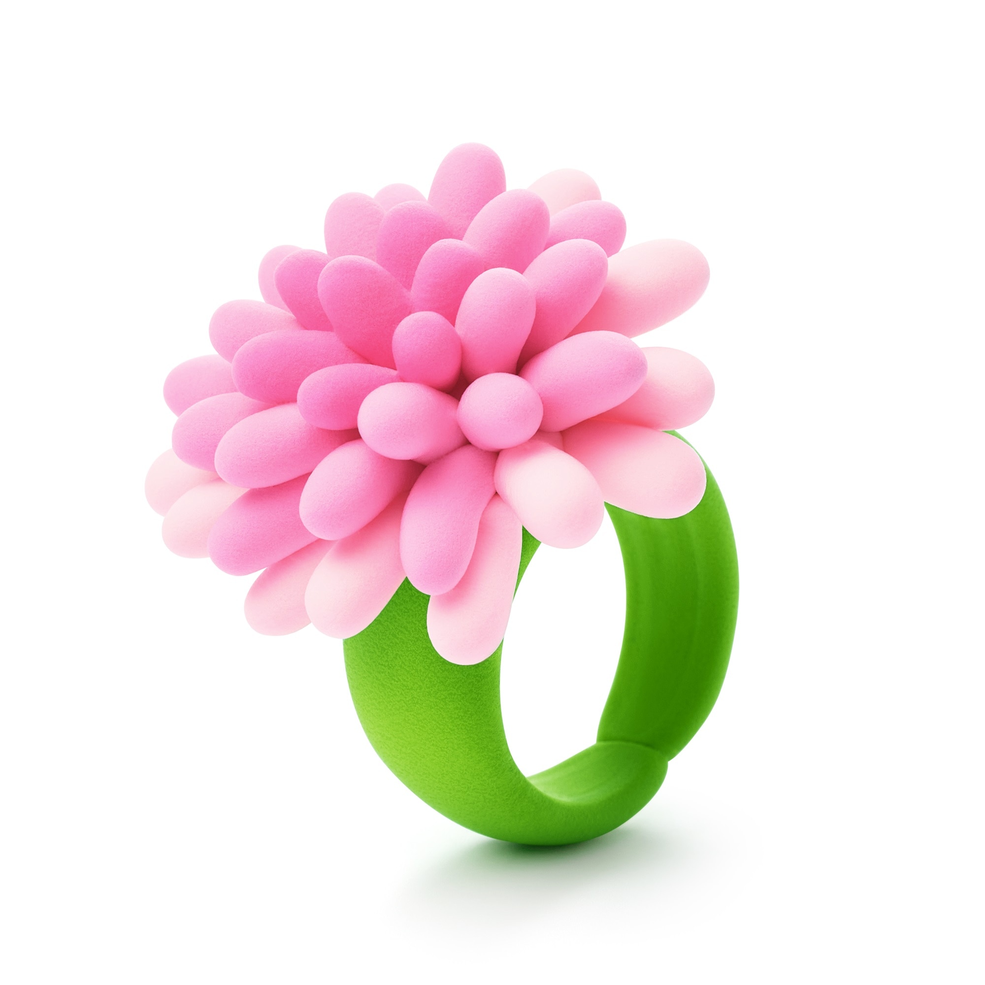 Set Hey Clay Bijou - Flower rings - eMAG.ro
