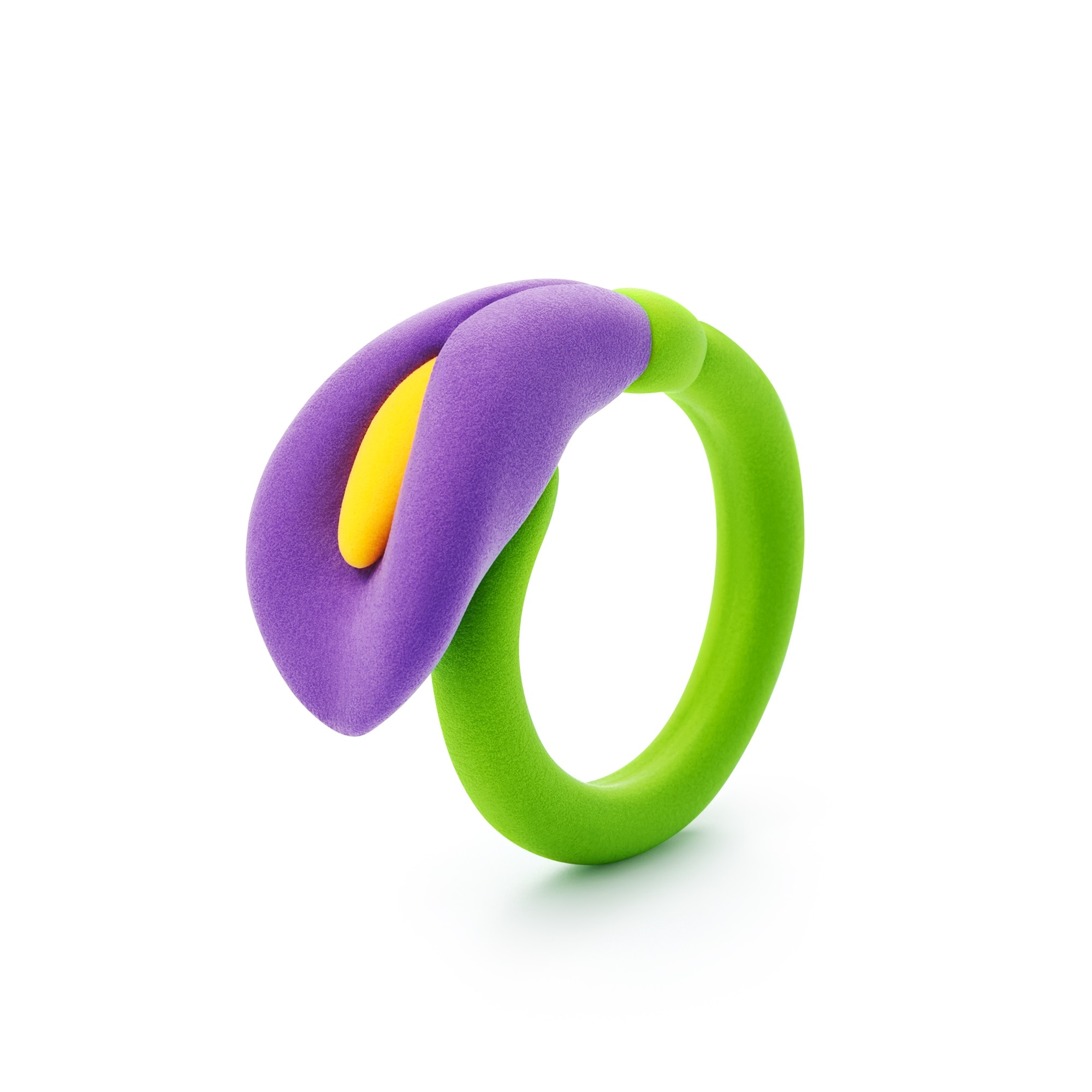Set Hey Clay Bijou - Flower rings - eMAG.ro