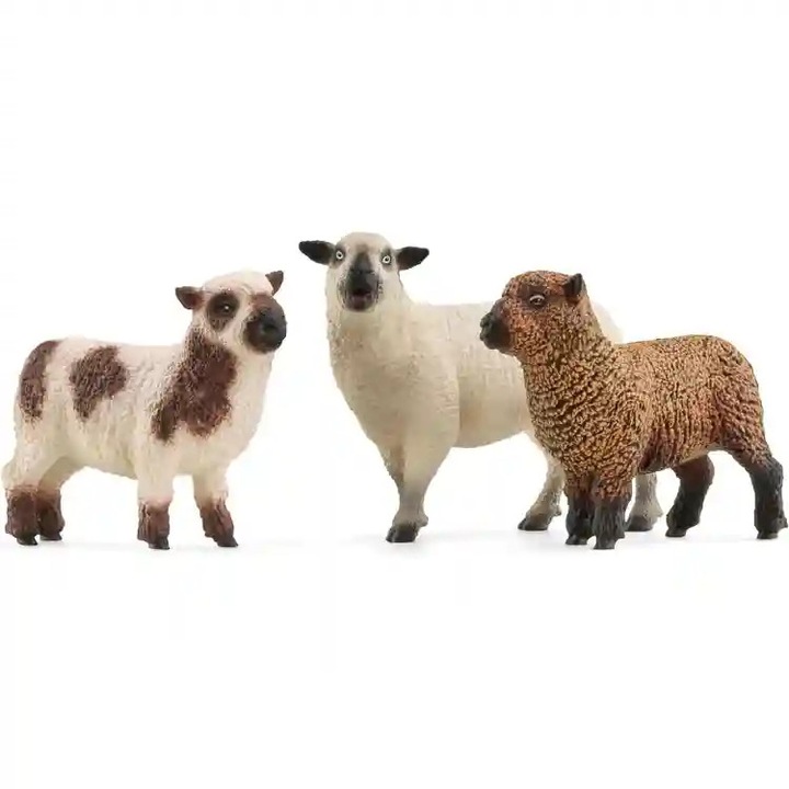 Set 3 figurine Schleich, Farm World, Prieteni oi