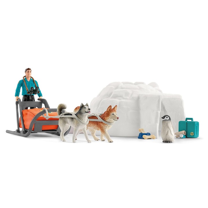 Set de joaca Schleich, Wild Life, Expeditie in Antarctica