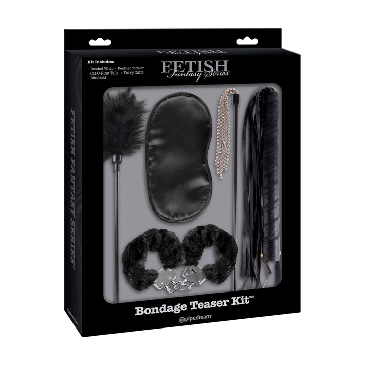 Set BDSM, Set Teaser pentru Incepatori, negru