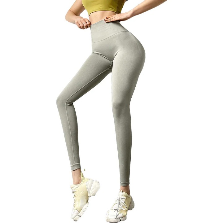 Colanti Fitness WNY PRO modelatori cu talie inalta WCLNT8021, Gri