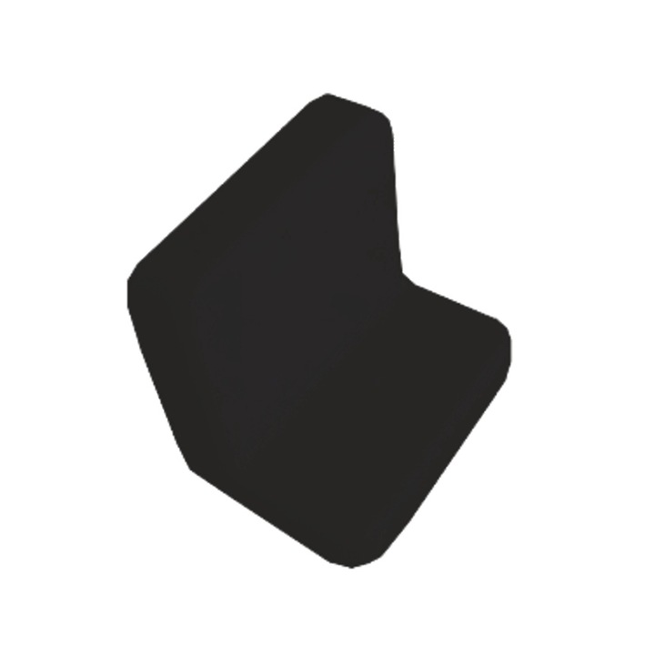 Ъгъл с маска за окачено тяло черен 10 бр/компл