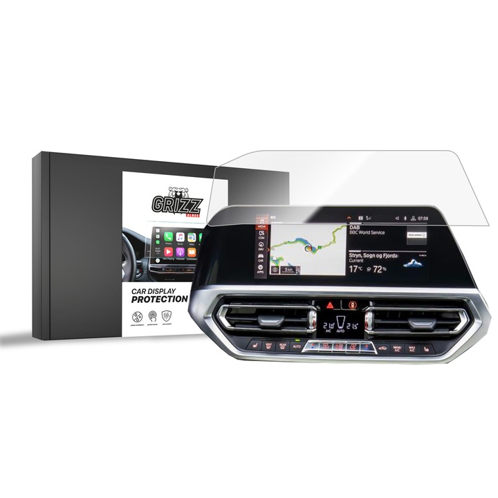 Folie ceramica, GrizzGlass, Compatibil BMW 3 G20 8.8" 2018-2022