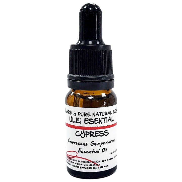 Ulei Esential 100% Natural, Pur - Cypress, Cupressus Sempervirens x10ml