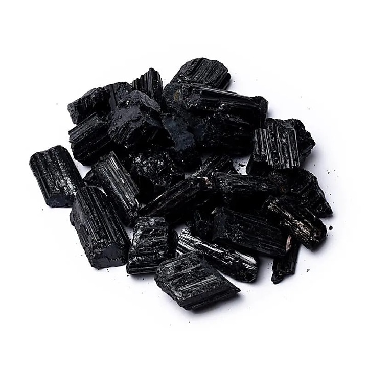 Nyers fekete turmalin kövek, 1000g