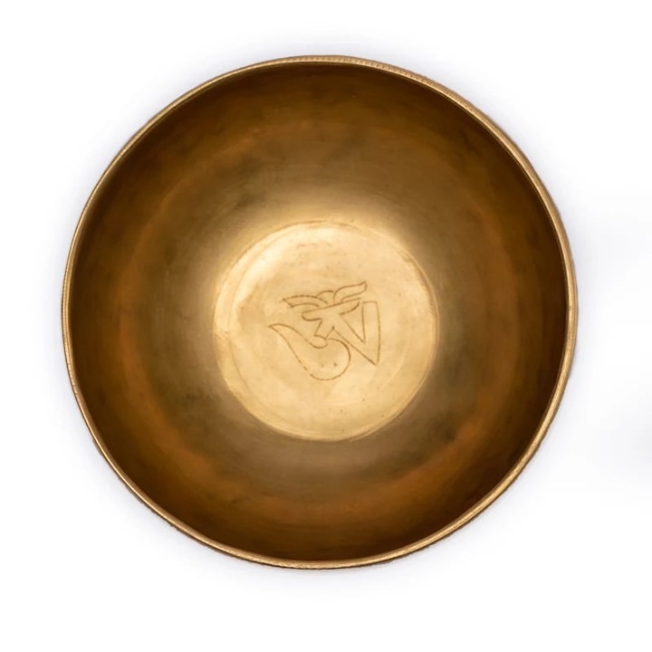 Tibeti hangtál, gravírozott OHM 1200-1350 g 20-22 cm