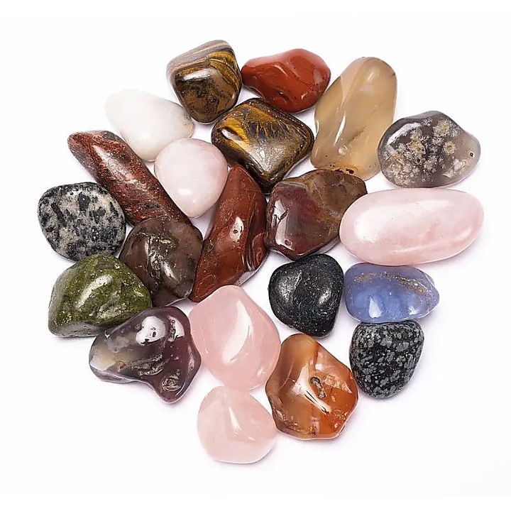 Dél-afrikai Mix Stones Minőség 1500g 4,5-6cm