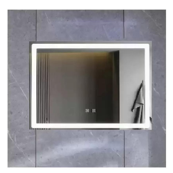 Fürdőszoba Mirror LED Touch világítás és páramentesítő rendszer 70x50 cm