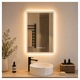 Oglinda Baie Premium, Iluminare LED cu Touch, Sistem Dezaburire, Ceas si Termometru 60x80 cm