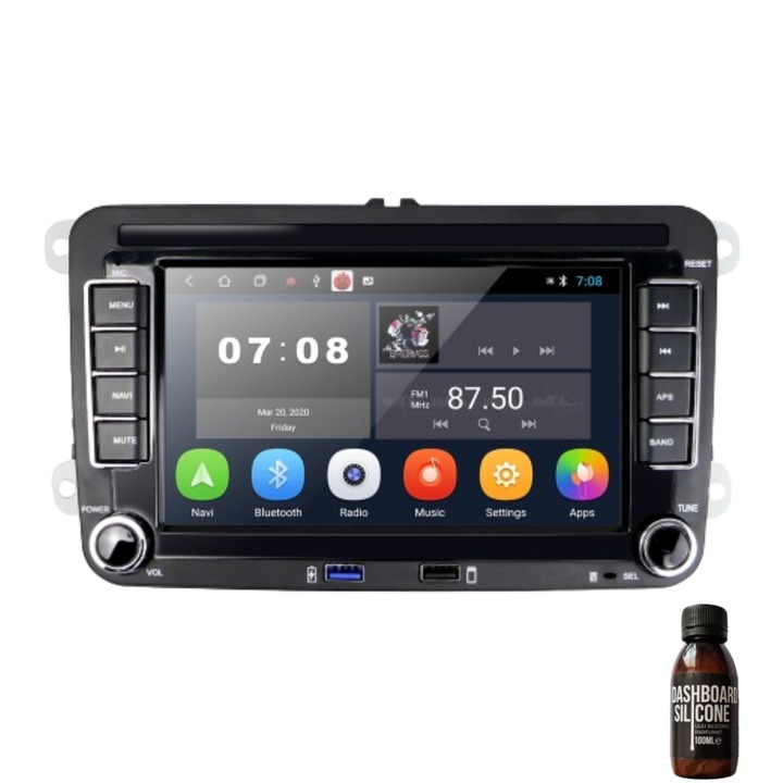 Navigatie Android 7" Volkswagen/Skoda/Seat 1GB RAM/Stocare: 16Gb