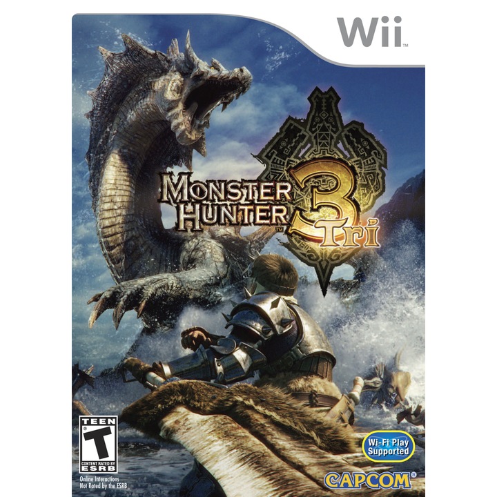 Monster Hunter 3 Tri Nintendo Wii Játékszoftver