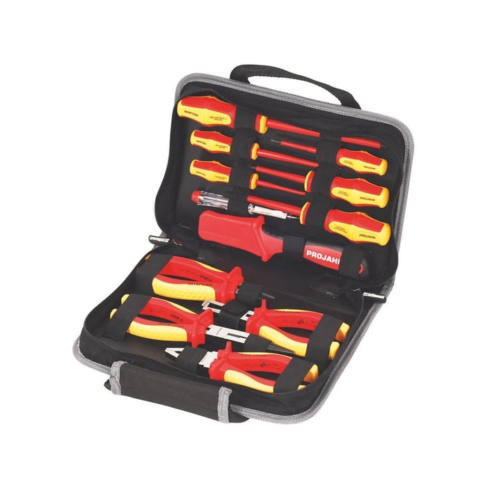 PROJAHN VDE комплект инструменти за електротехници 12 бр./комплект инструменти