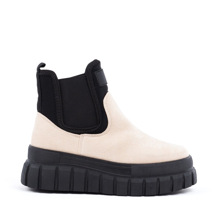 Ghete dama crem Malini 39