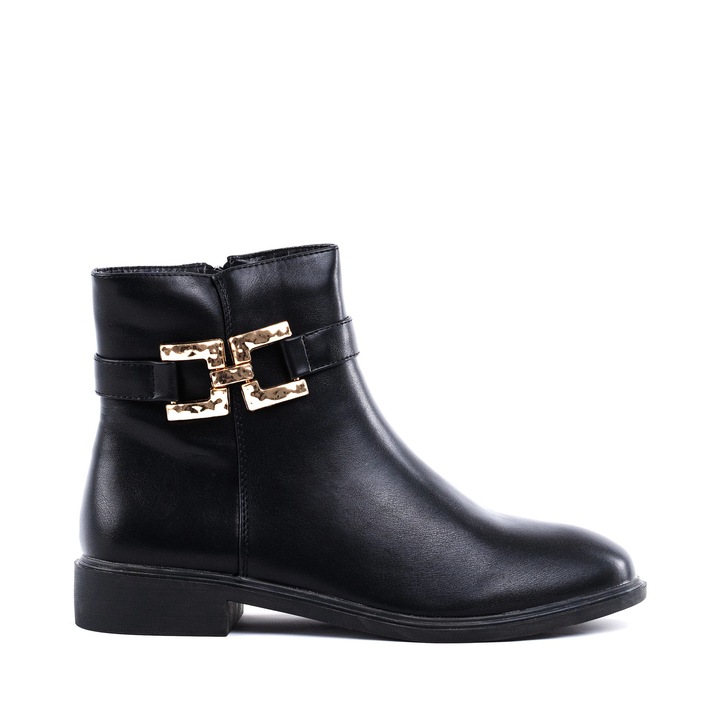 Ghete dama negru imblanite Aziza 36