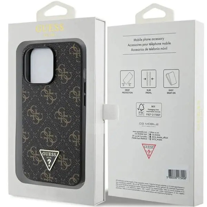 Кейс за iPhone 14 Pro Max, Guess, TPU, черен
