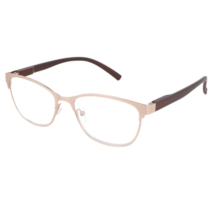 Очила за четене, Born86, Метал, +4.00, Бежови