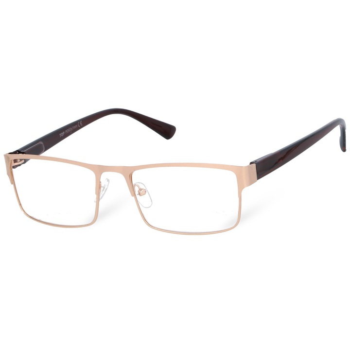 Очила за четене, Born86, метал, +1.00, бежово/черно