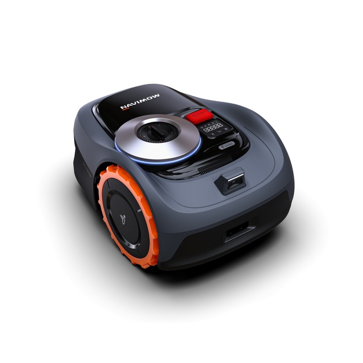 Robot de tuns gazonul fara fir perimetral Segway Navimow Robot i105E 4G, 500mp