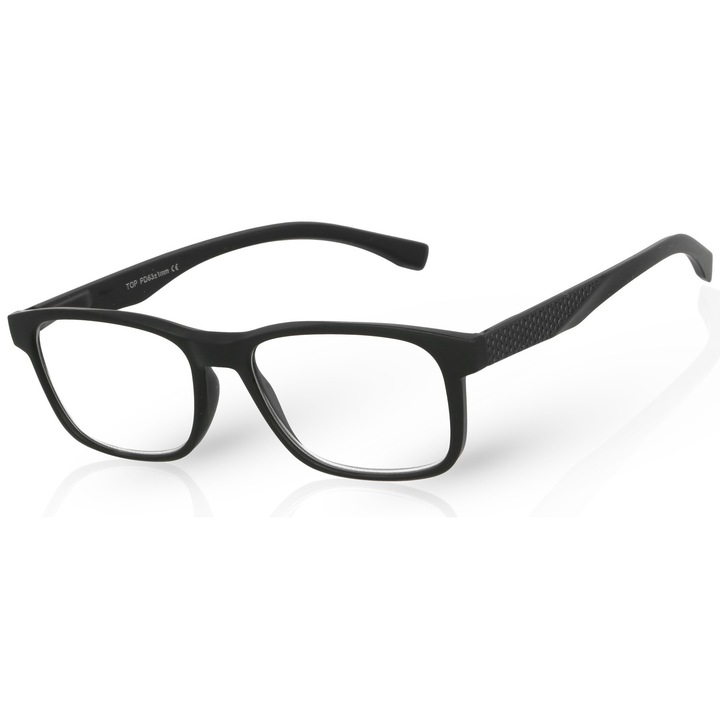 Очила за четене, Born86, пластмаса, +1.00, черни