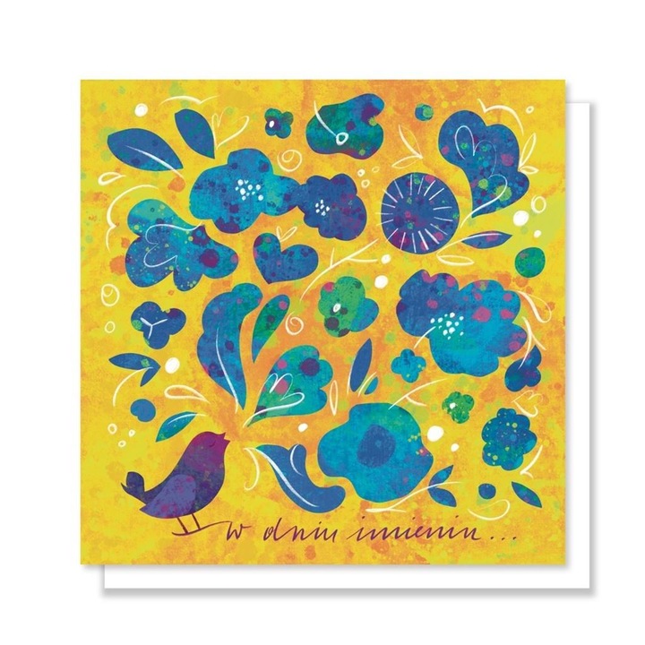 Felicitare aniversare, Carton, Multicolor