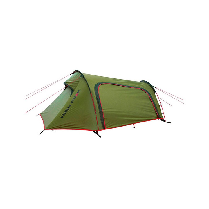 Cort camping, High Peak, Sparrow, 2 persoane, 3000 mm, 2.3 Kg, Poliester, Verde