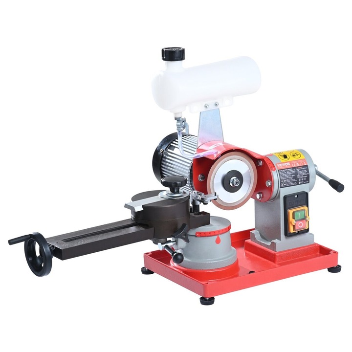 Vevor körfűrészlap élezőgép 80-700 mm, 3600 ford./perc, teljesítmény 370 W, Víztartály