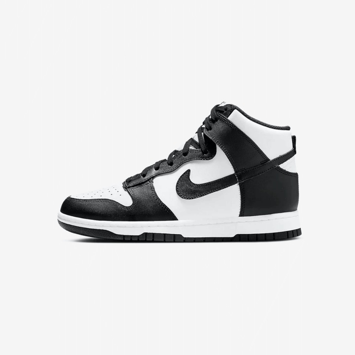 Pantofi sport, Nike Dunk High Panda, Negru