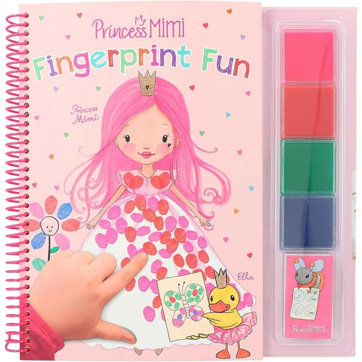 Carte activitati FingerPrint Princess Mimi